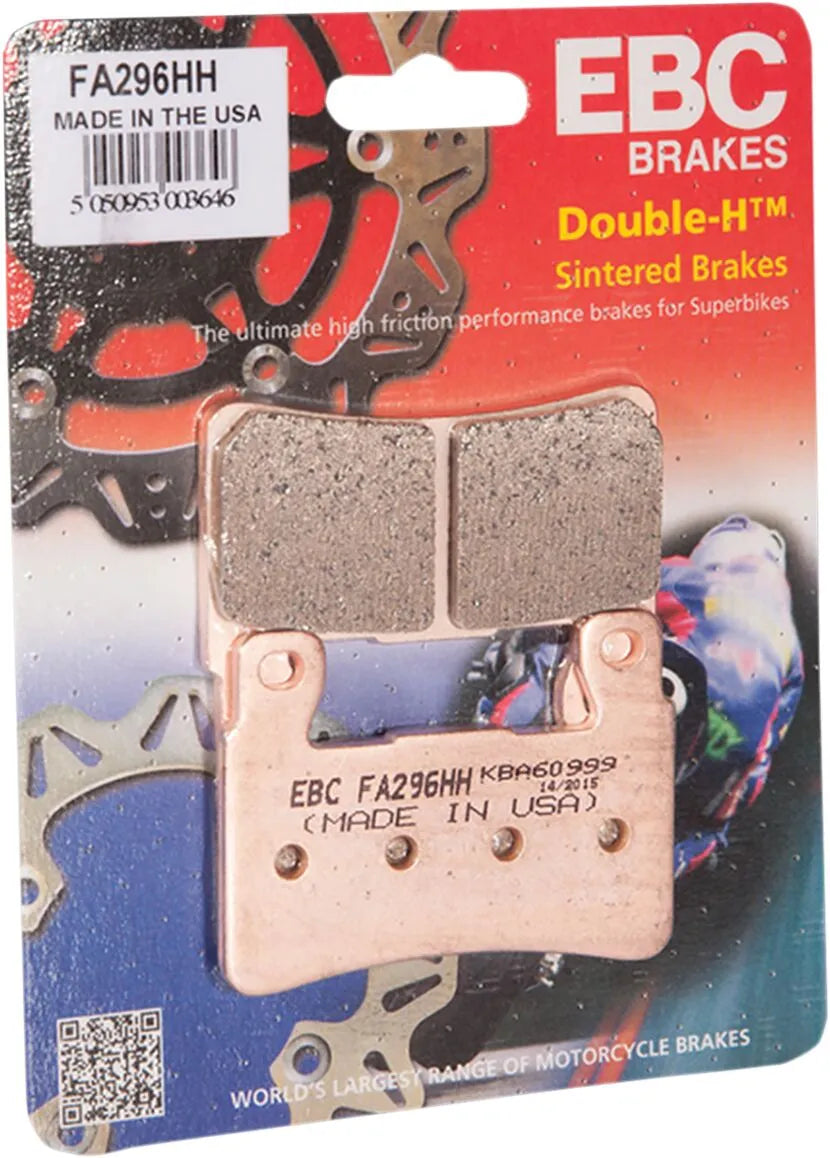 Ebc Fa296hh Sintered Brake Pads For Harley/buell