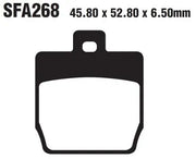 Ebc Sfa Series Organic Scooter Brake Pads