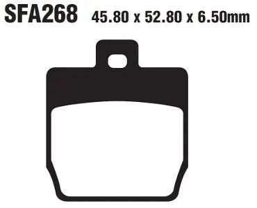 Ebc Sfa Series Organic Scooter Brake Pads