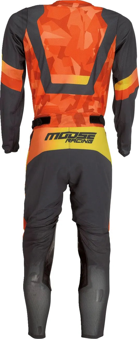 Moose Offroad Sahara Pants - Black/Gray/Orange