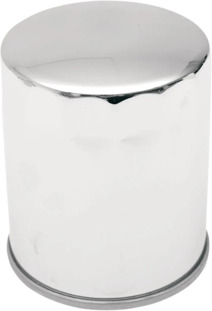 Drag Specialties Magnetic Ring Oil Filter Chrome