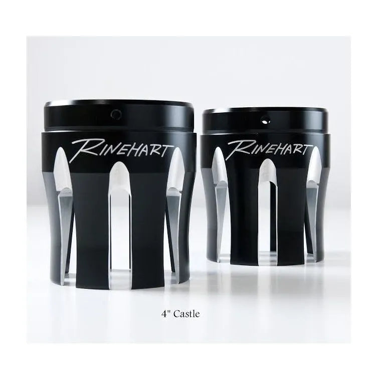 Rinehart Racing Straight-cut Exhaust End Caps - Black