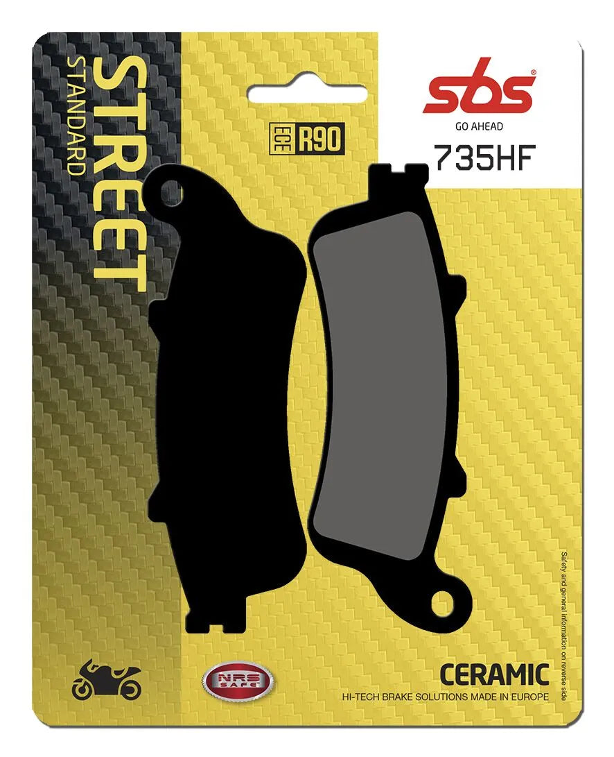 Sbs Hf Street Ceramic Brake Pads For Street Bikes