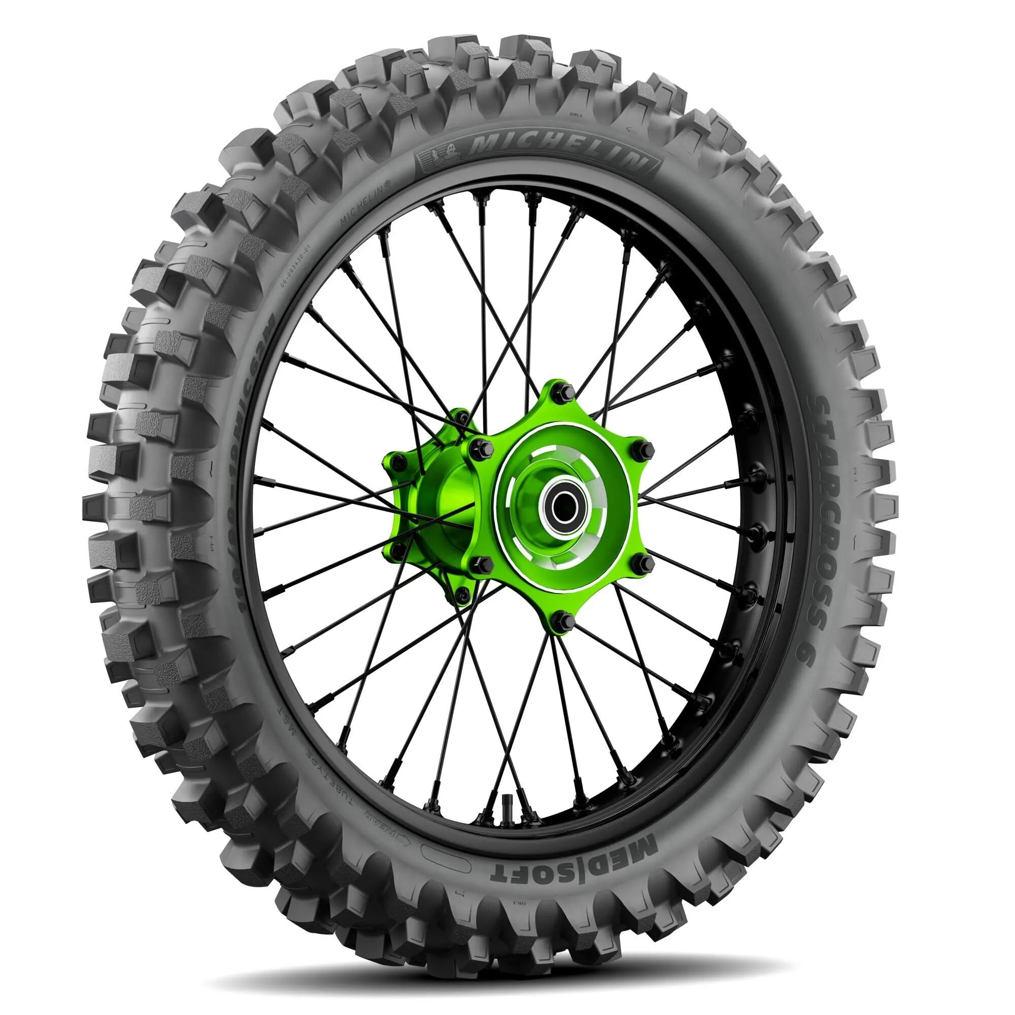 Michelin Starcross 6 Medium Soft Tire - 110/100-18 Rear