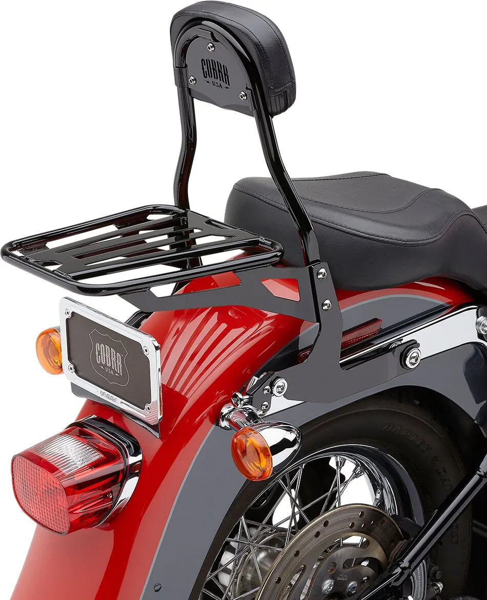 Cobra Detachable Backrest Kit - Black Steel