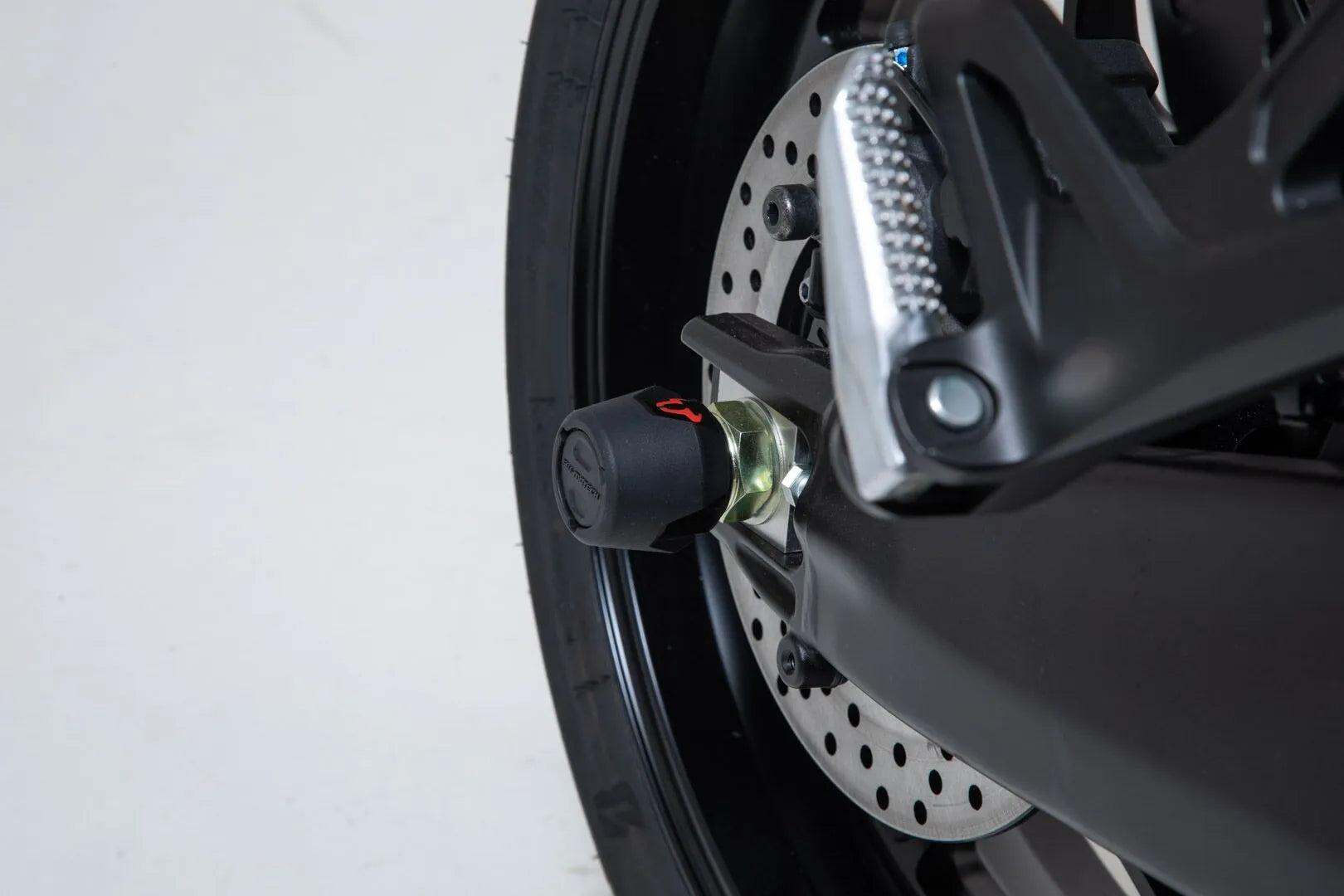 Sw-motech Rear Axle Slider Set For Swing Arm Protection