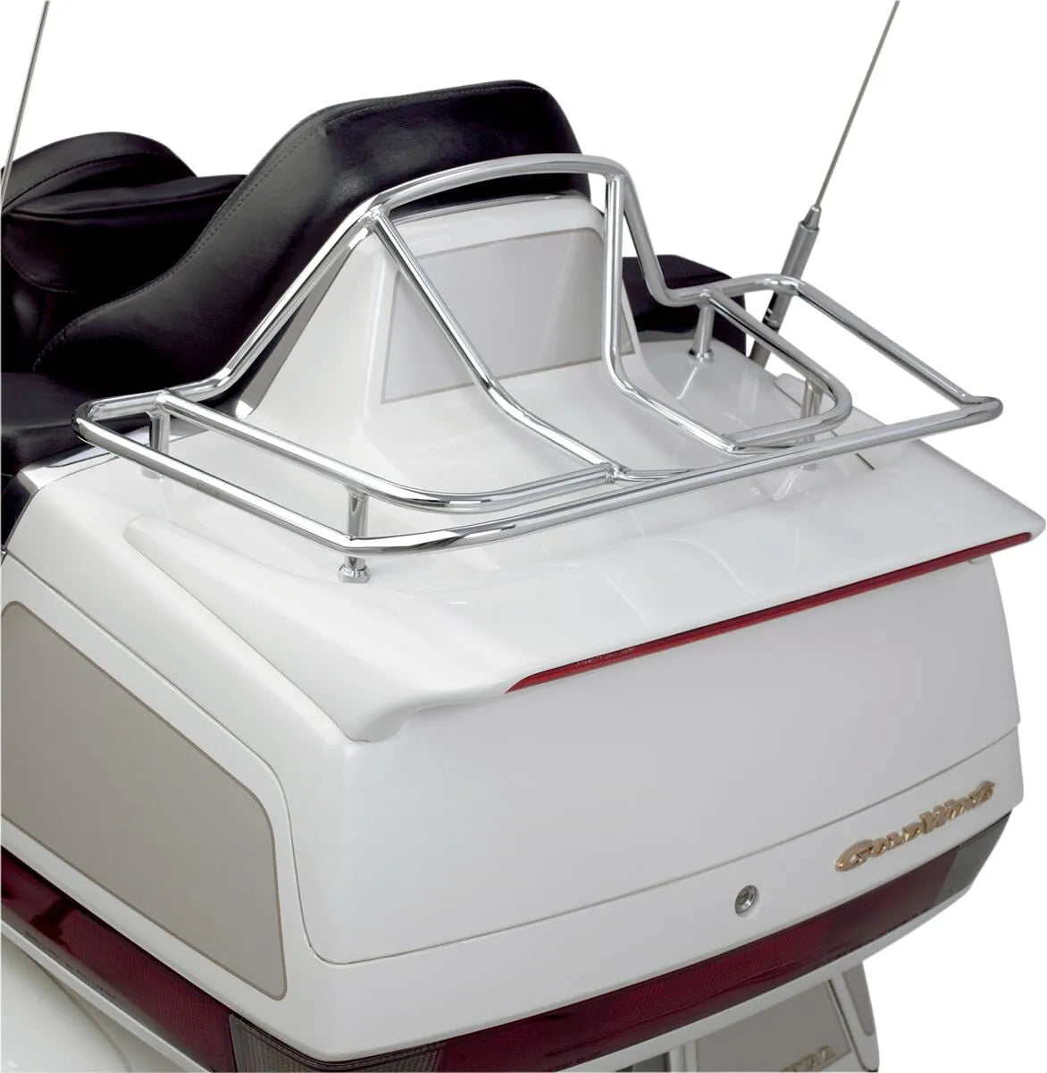 Show Chrome Deluxe Trunk Luggage Rack For Oem Trunk