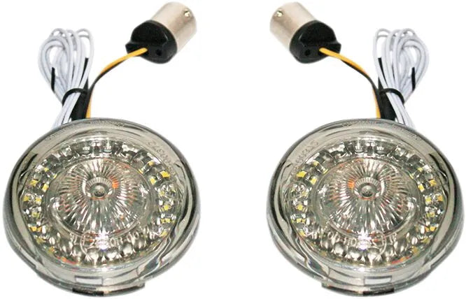 Custom Dynamics Probeam Amber/white Led Turn Signals