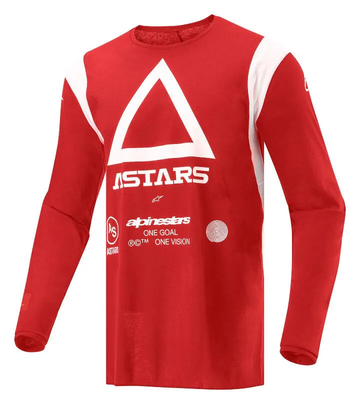 Alpinestars Techdura Jersey - Red/White