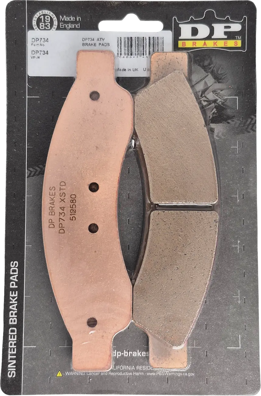 Dp Brakes Atv/utv Sintered Metal Brake Pads