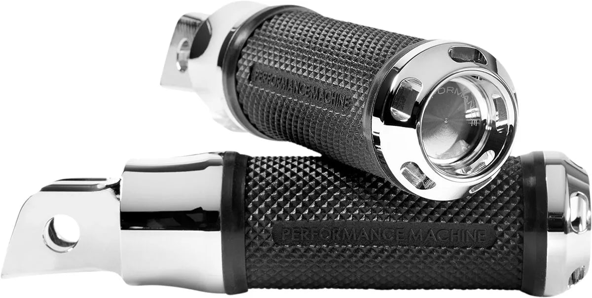 Performance Machine Apex Foot Pegs - Chrome