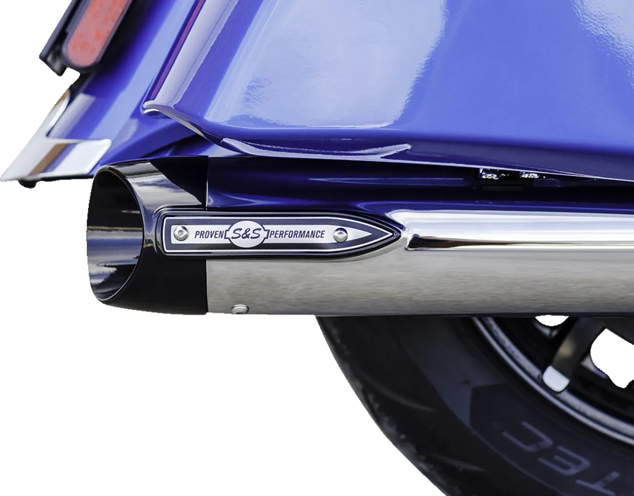 S&s Cycle 4" Broadhead Slip-on Mufflers - Chrome