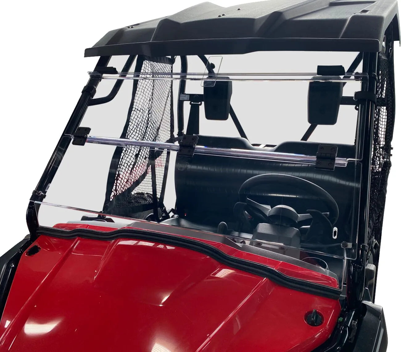Moose Offroad Deluxe Full Folding Windshield