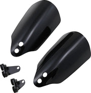 Memphis Shades Handguards - Black Wind Protection