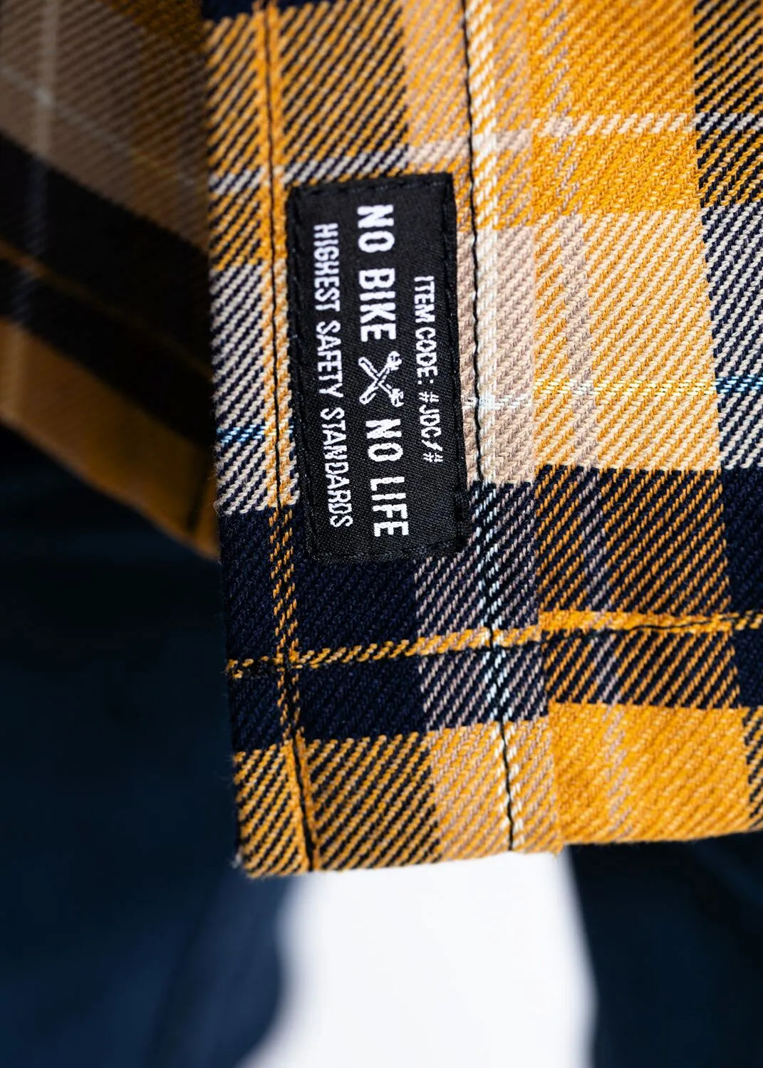 John Doe Motoshirt Jacket Foreet Sport - Black/White/Yellow