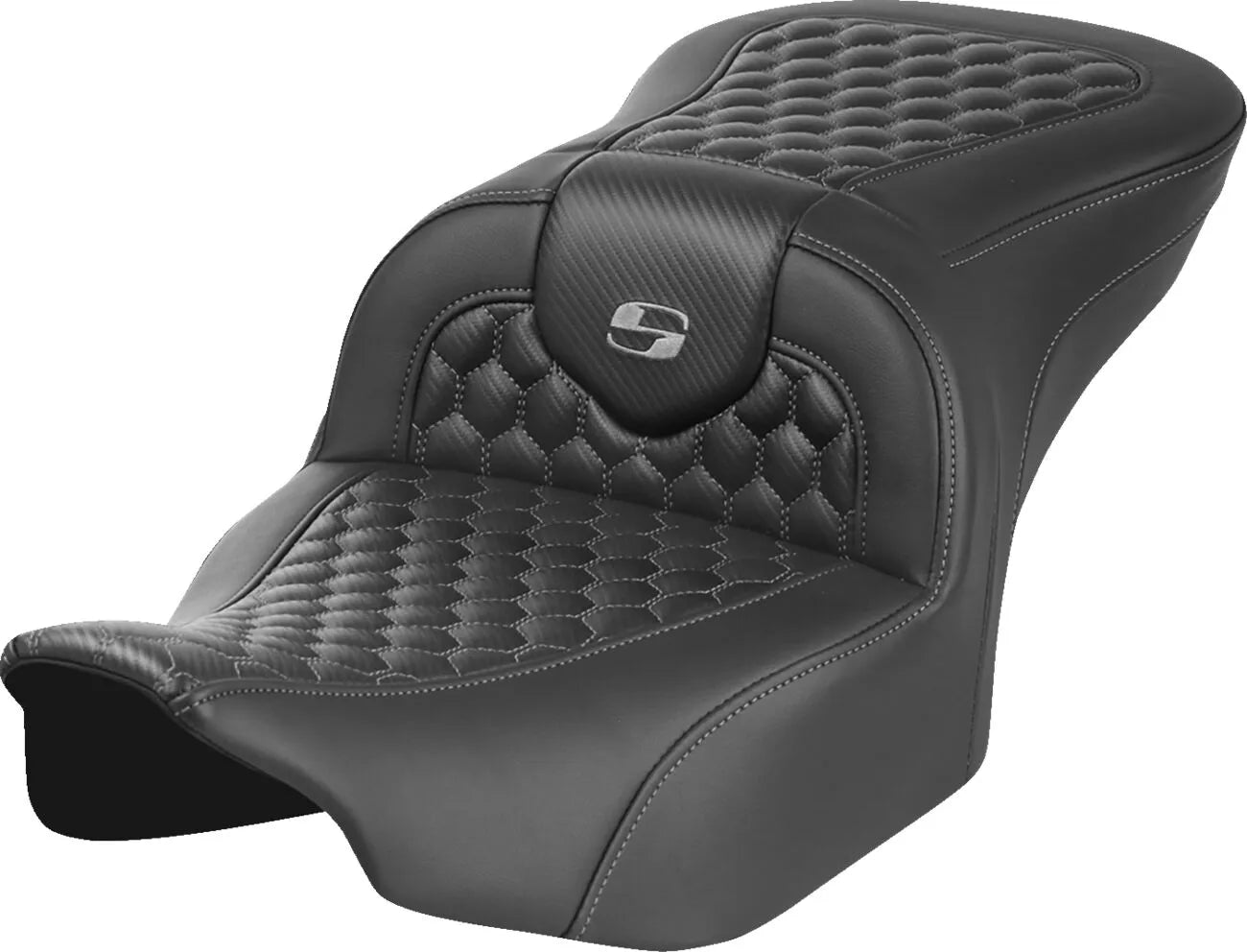 Saddlemen Roadsofa Seat - Honeycomb Stitching