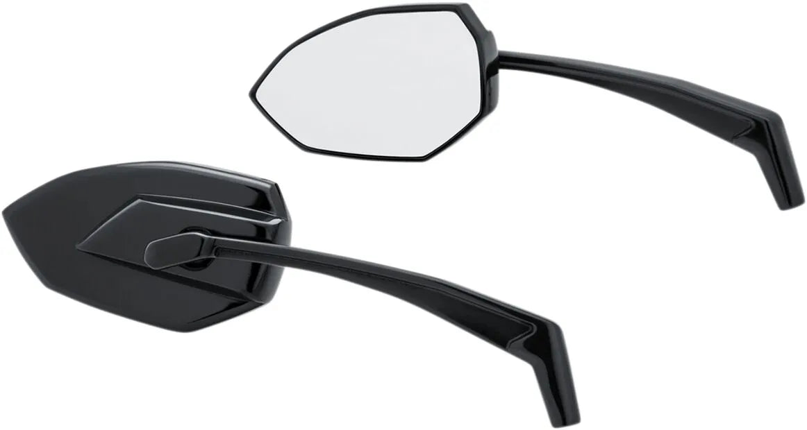 Kuryakyn Phantom Mirrors - Black Anodized