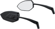 Kuryakyn Phantom Mirrors - Black Anodized