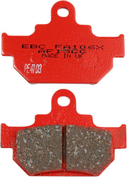 Ebc Fa106x Sport Carbon Brake Pads - Semi-sintered Metal
