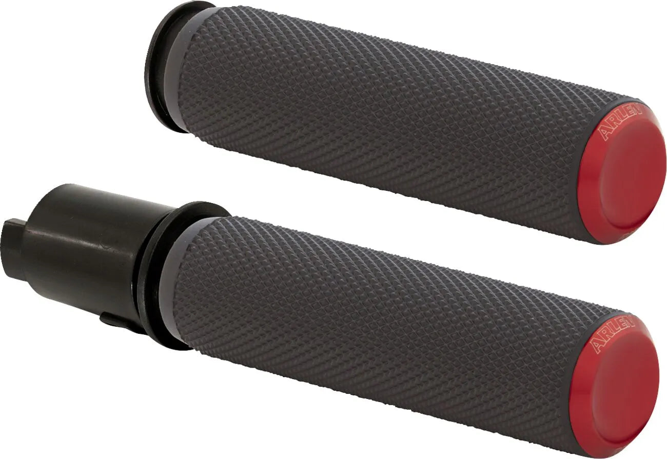 Arlen Ness Knurled Grips - Enhanced Traction & Style