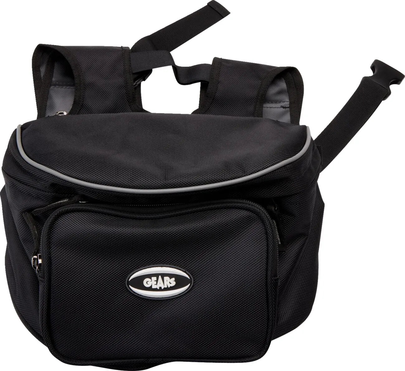 Gears Canada Handlebar Bag - Black Polyester
