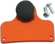 Moose Offroad Hour Meter Mount - Aluminum, Orange