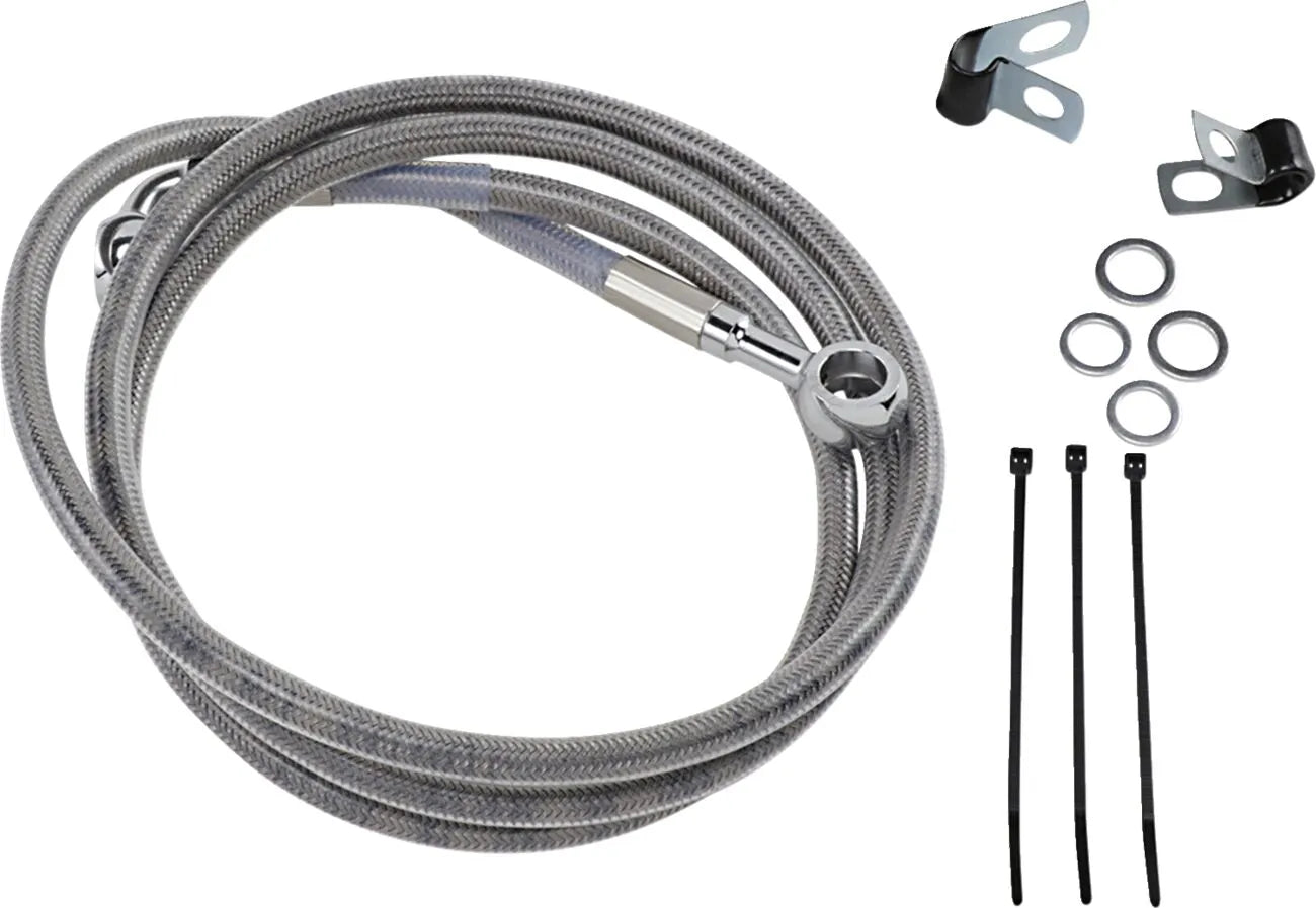 Drag Specialties Extended Brake Line Kit 54-7/8"