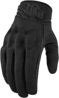 Icon Anthem 2 Ce™ Men's Motorcycle Gloves - Black