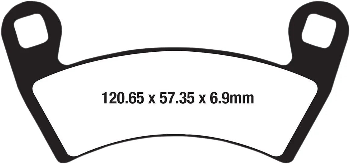 Ebc Long-life Sintered "R" Brake Pads