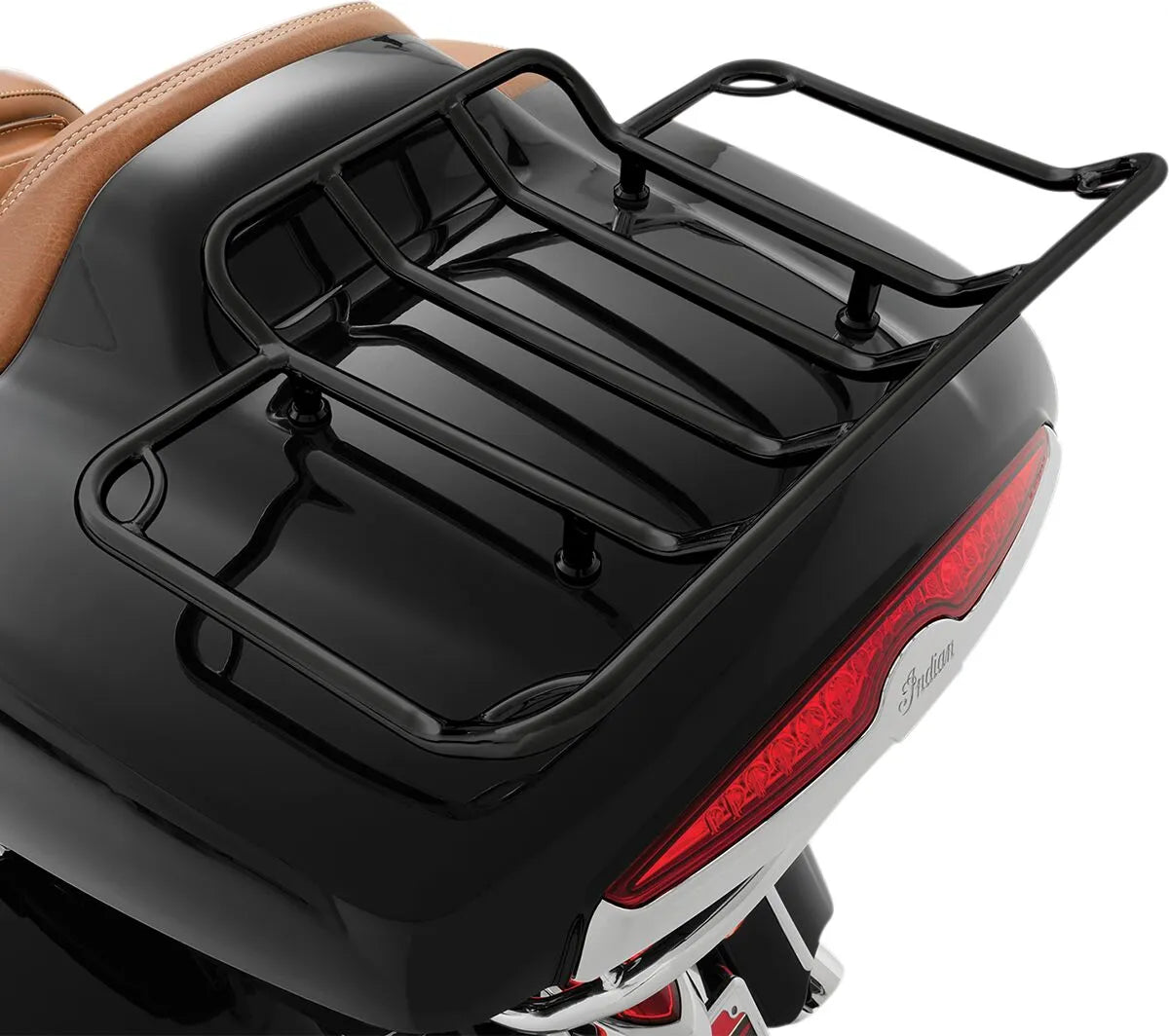 Show Chrome Tour Trunk Rack For Indian Motorcycles