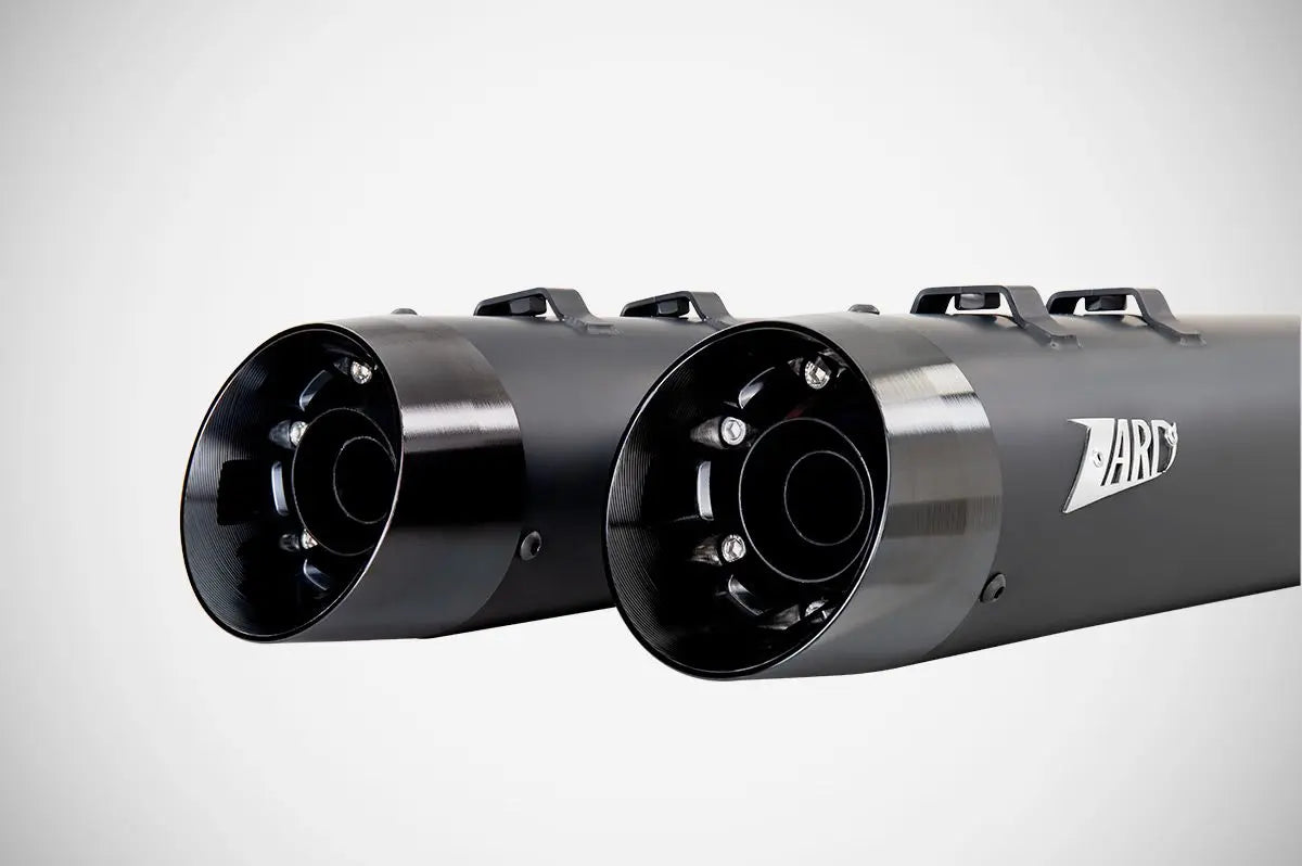 Zard Slash-cut Slip-on Muffler For Hd-touring E3