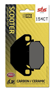 Sbs Ct Scooter Carbon Tech Organic Brake Pads Set