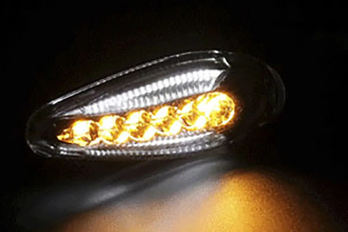 Koso North America Led Indicator - Black