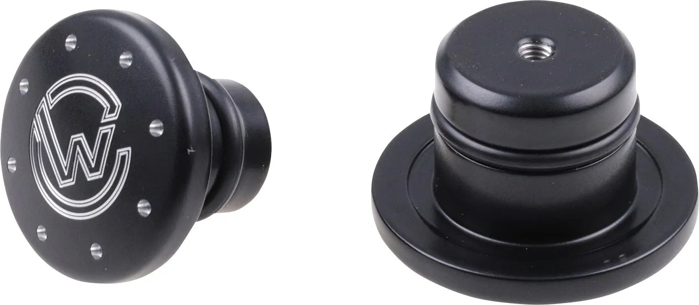 Cult Werk Black Aluminum Axle Cover