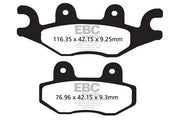 Ebc R Series Heavy Duty Sintered Brake Pads