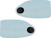 Klock Werks Flare Handguards - Gloss Blue