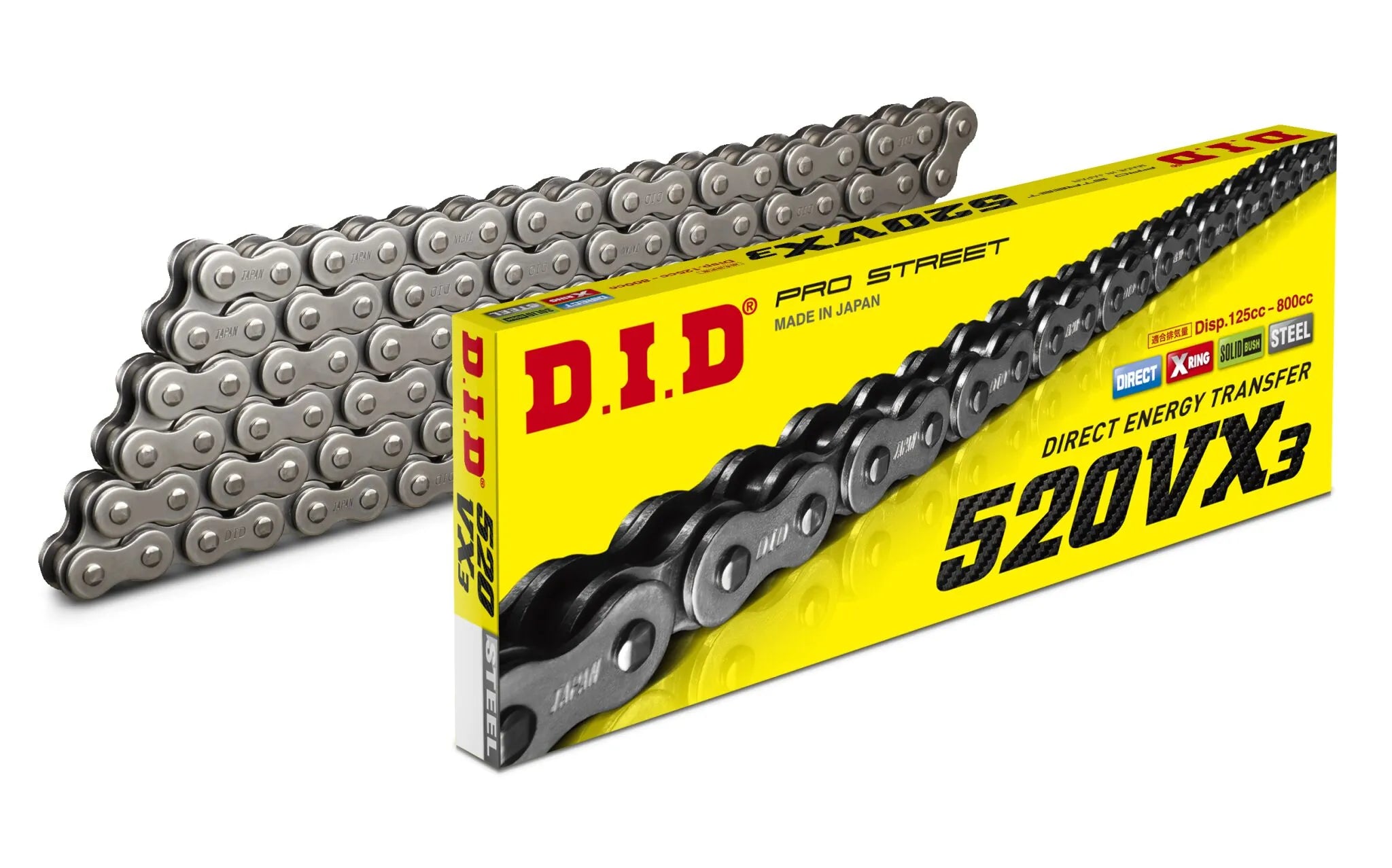 Did 520vx3 Chain - High-performance X-ring Chain