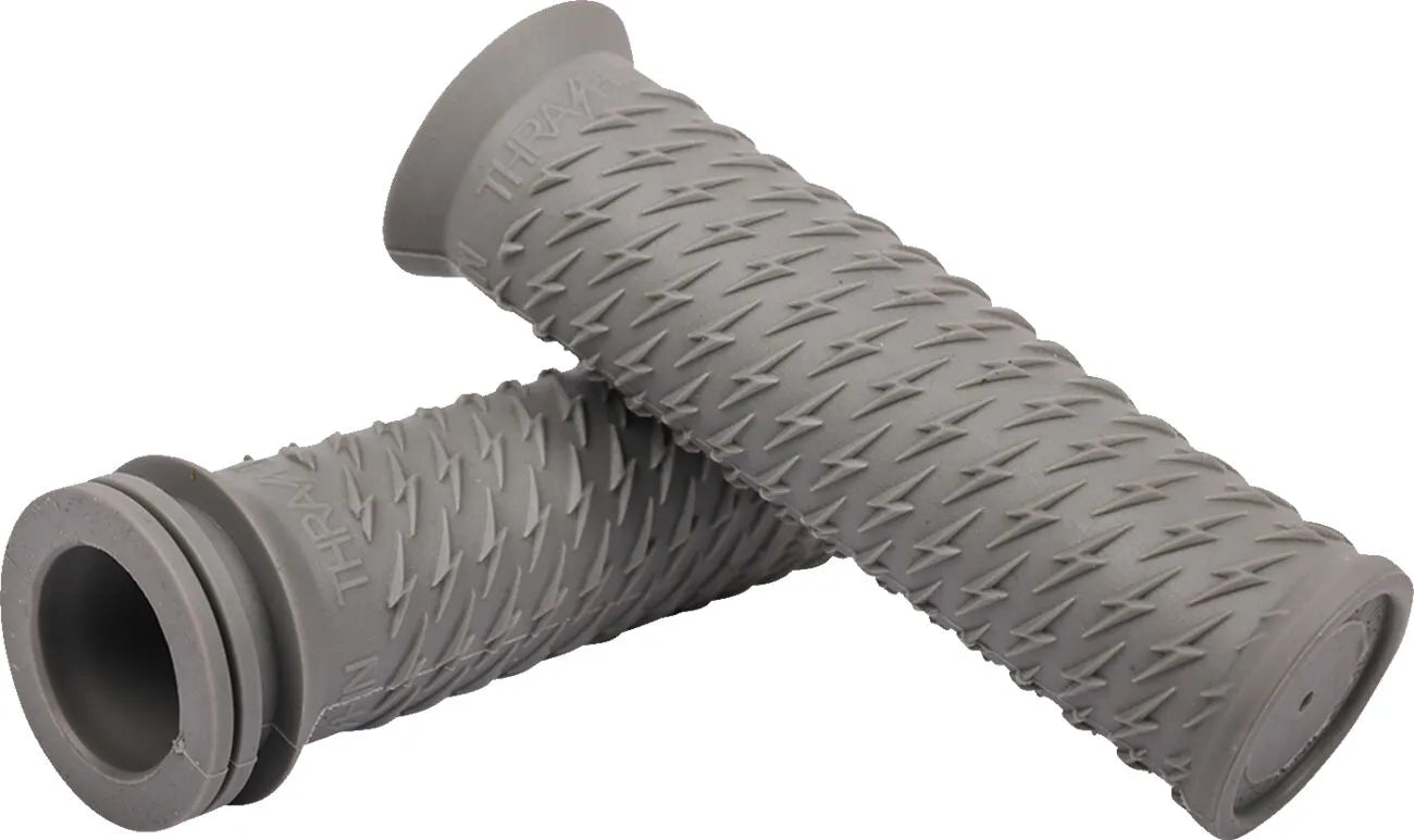 Thrashin Supply Co. Bolt Grips - Gray, 1"