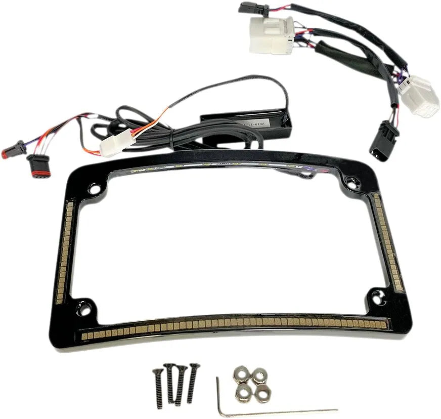 Custom Dynamics Led Radius License Plate Frame