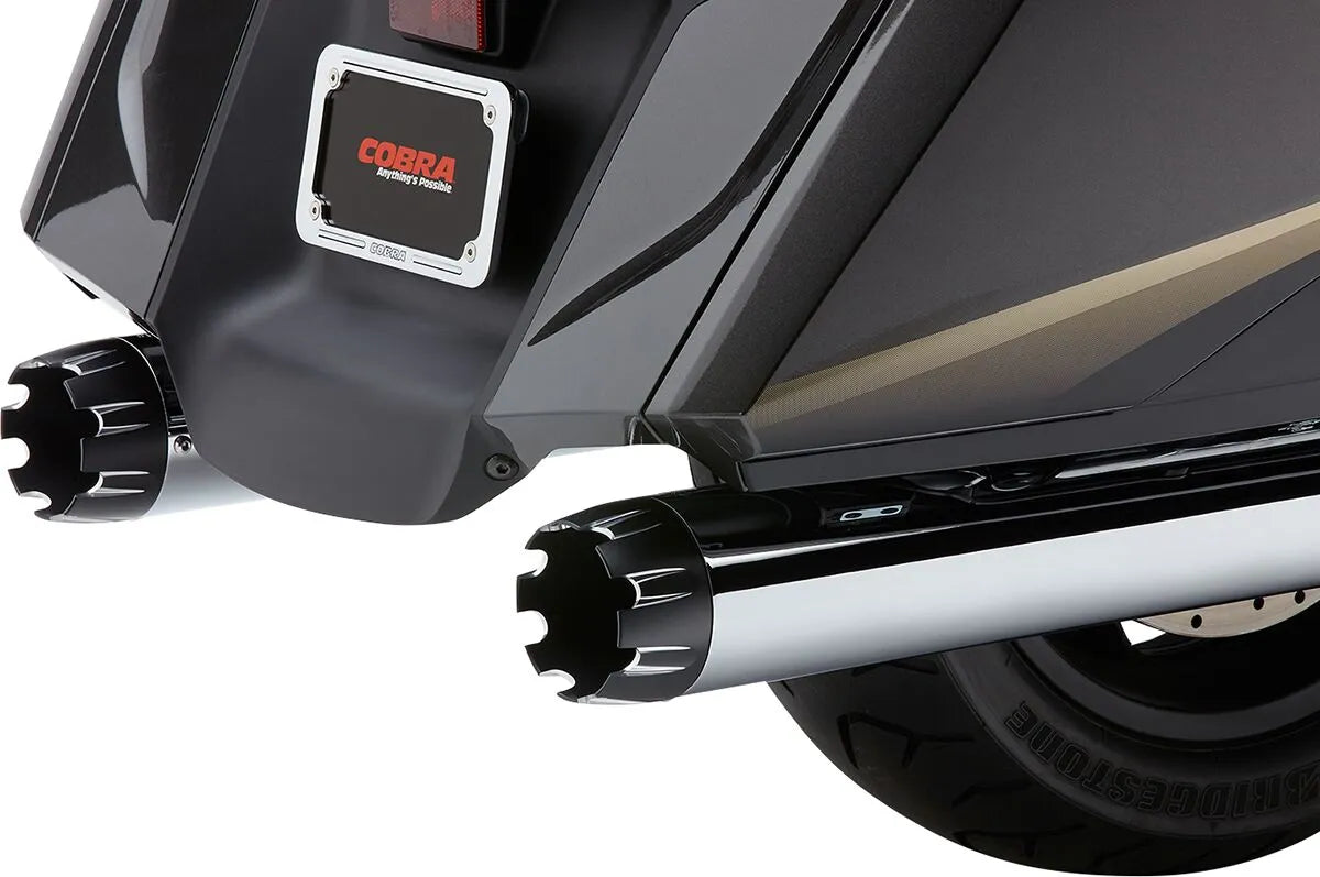 Cobra 4" Slip-on Mufflers For Honda Gold Wing