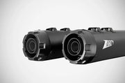 Zard 4.33" Slip-ons Flat Muffler For Hd-touring E3
