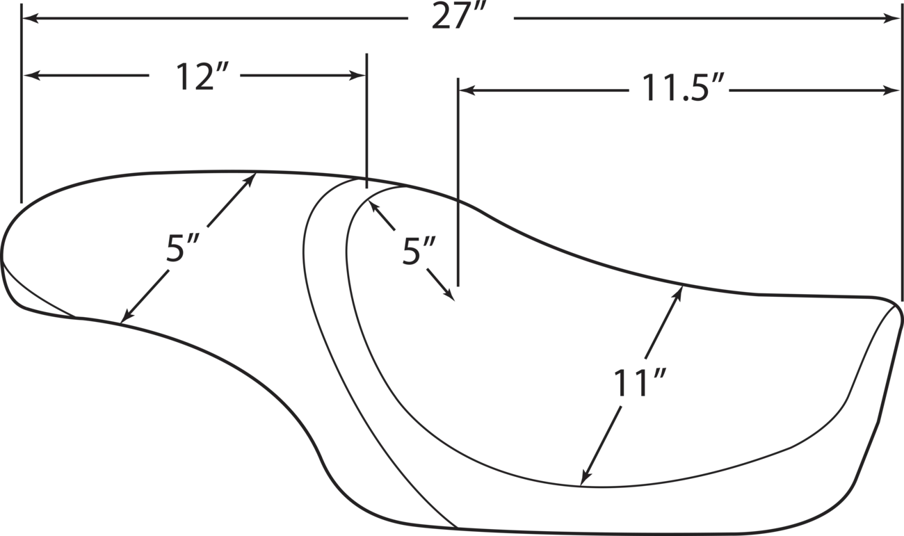 Drag Specialties Predator Seat