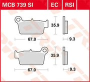 Trw Si Series Sintered Off-road Brake Pads