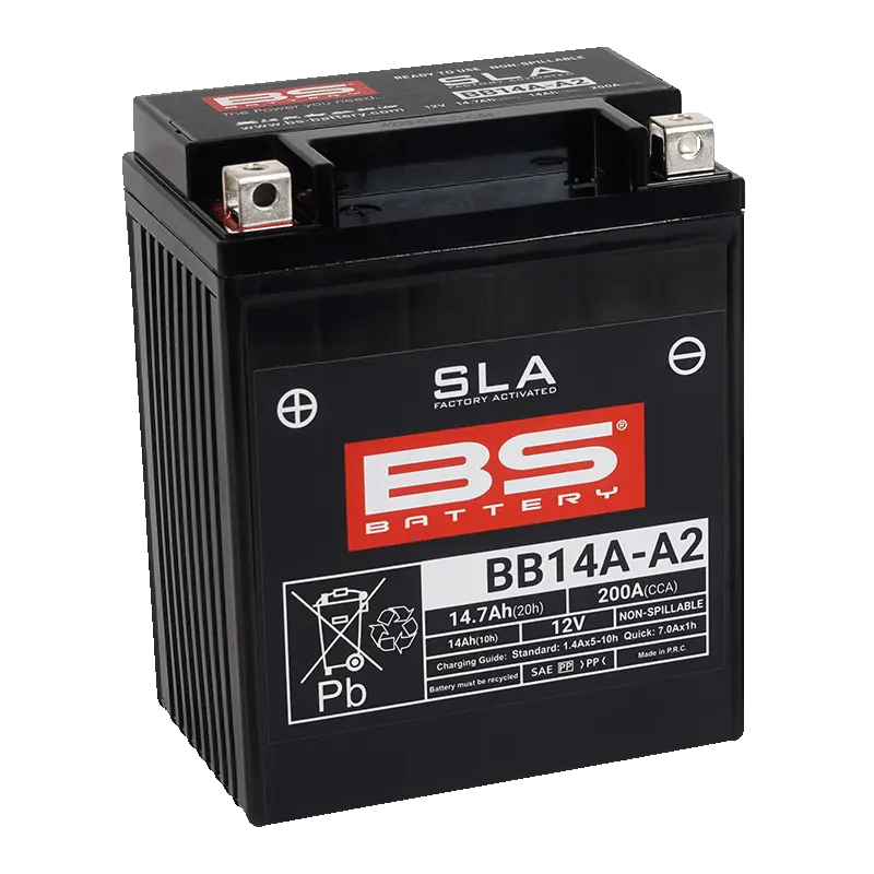 Bs Battery Agm 12v 14ah Factory-activated Battery