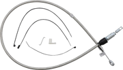 Magnum Shielding Quick Connect Clutch Cable - Polished Stainless