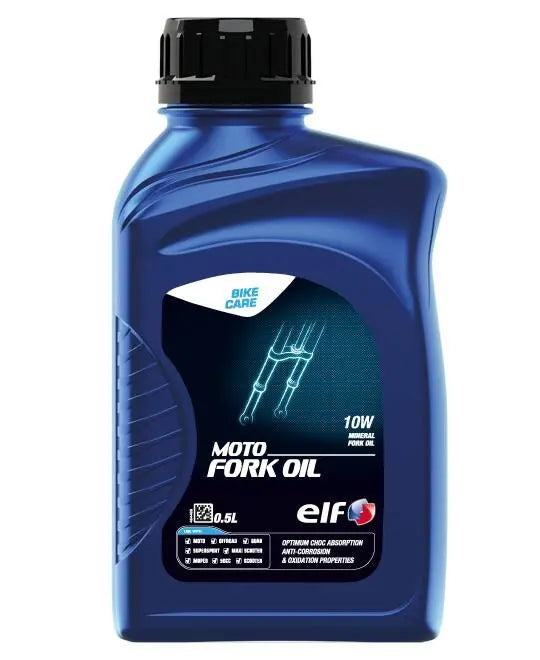 Elf Moto Fork Oil 10w For Motorcycle Suspension