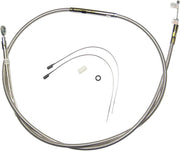 Magnum Shielding Polished Clutch Cable - Stainless Steel