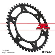 Jt Sprockets Steel Rear Sprocket - 520, 45t