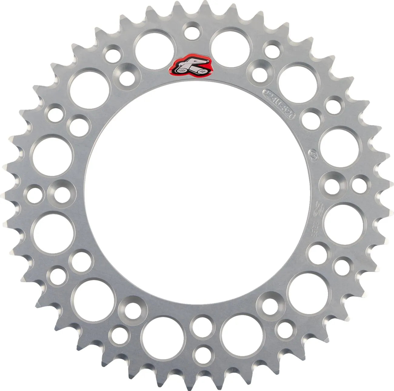 Renthal Aluminum Rear Sprocket 520 Chain - Silver