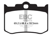 Ebc Fa-hh Series Sintered Brake Pads